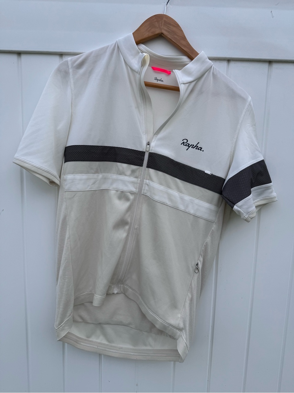 Rapha White Cycling Jersey